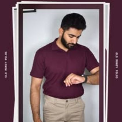 Buy Mehroon Polo shirt online